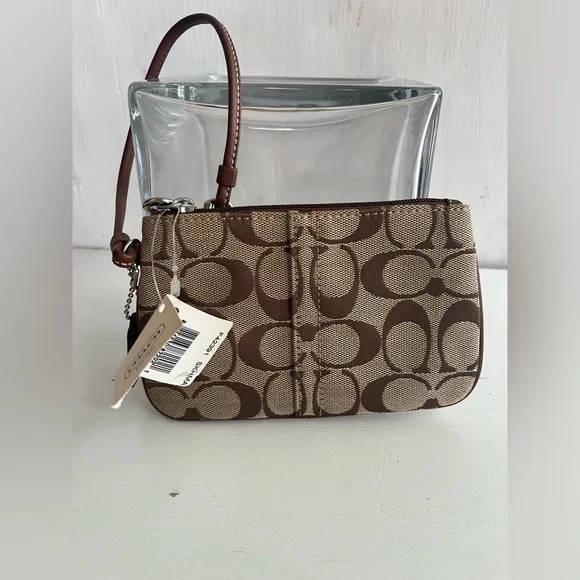 COACH Signature Small Coin Wallet - Picture 2 of 9